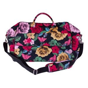 Vera Bradley Rose Grand Traveler Bag